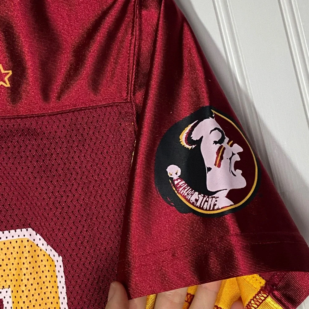 OG Florida Maroon FSU Seminoles Jersey Football Gameday Mesh - Youth Large